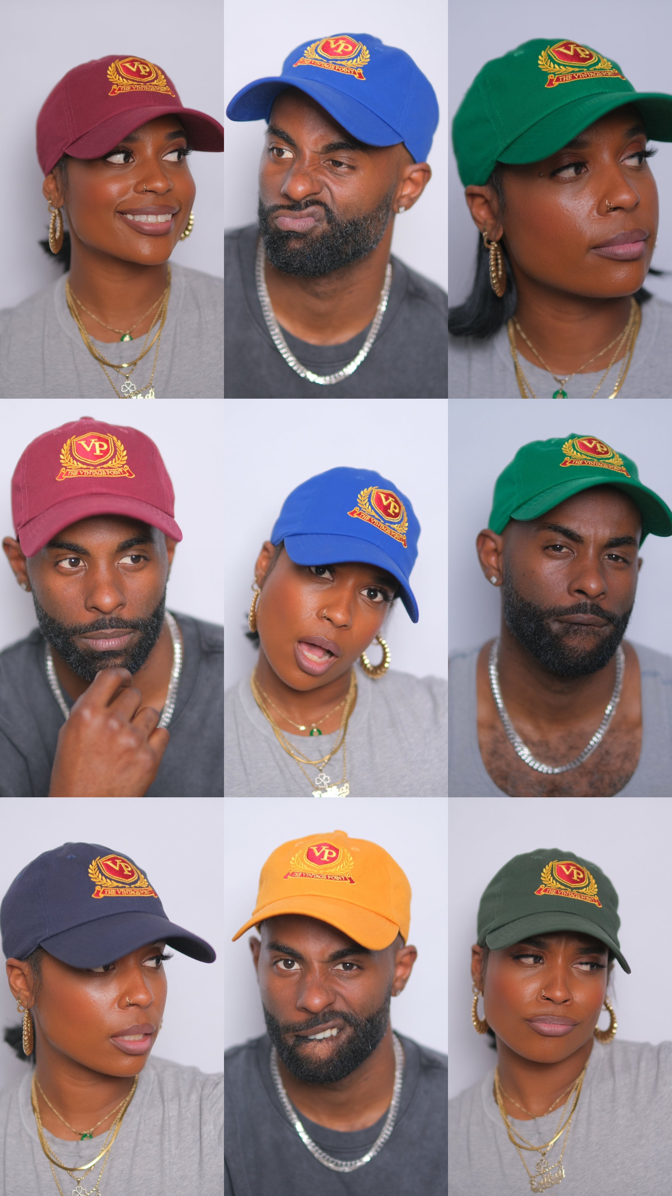 Shop Vintage Point Crest Dad Hats