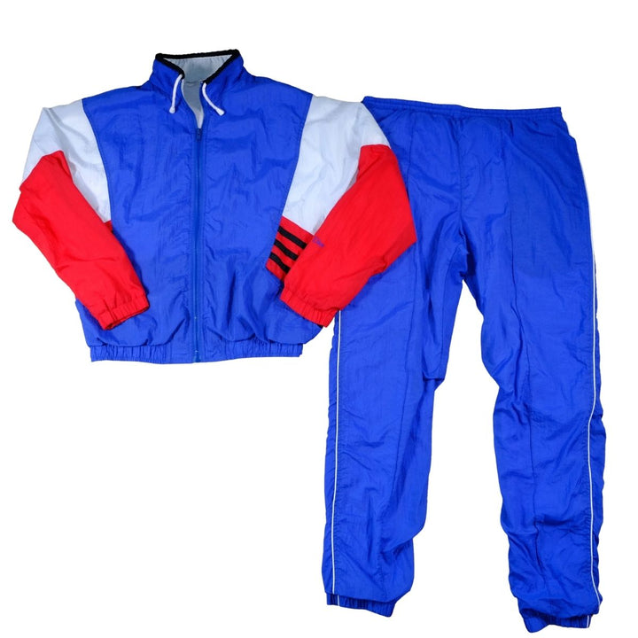 Vintage 1980s Christian Dior Red, White & Blue Track Set – Unisex Small