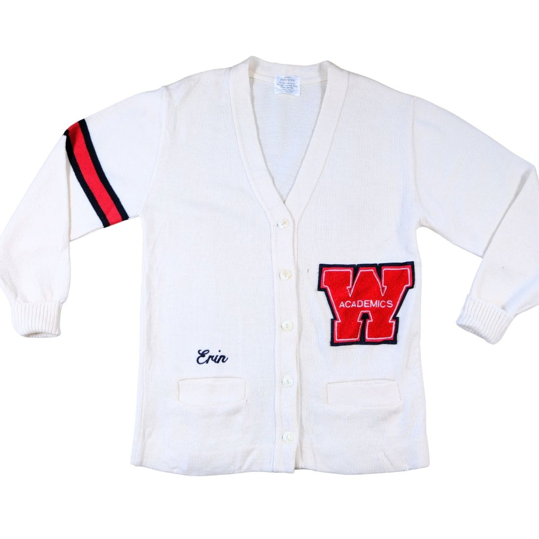 Vintage 1980s Varsity Letterman Cardigan