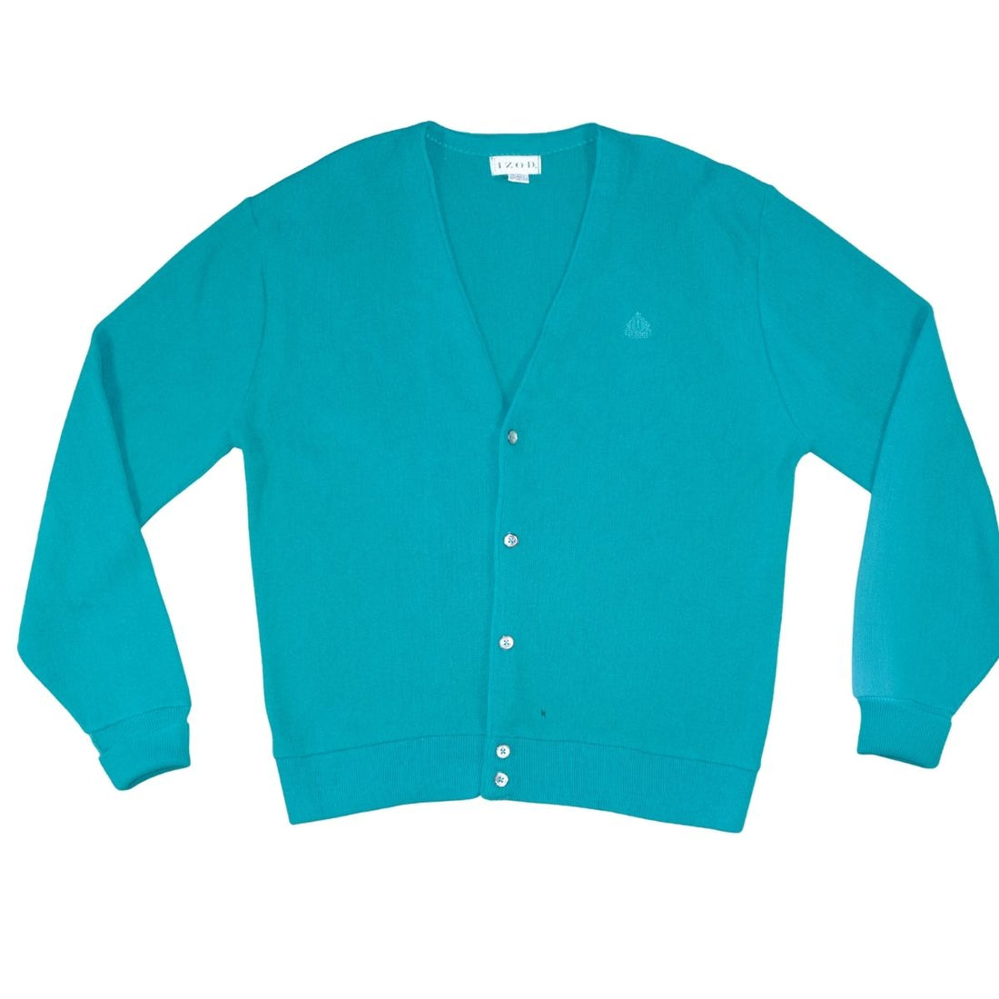 Vintage 1980s Izod Knit Cardigan