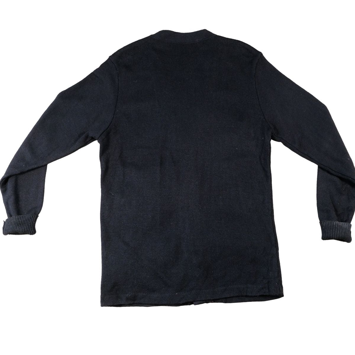 Vintage Varsity Letter Cardigan – Black/Maroon