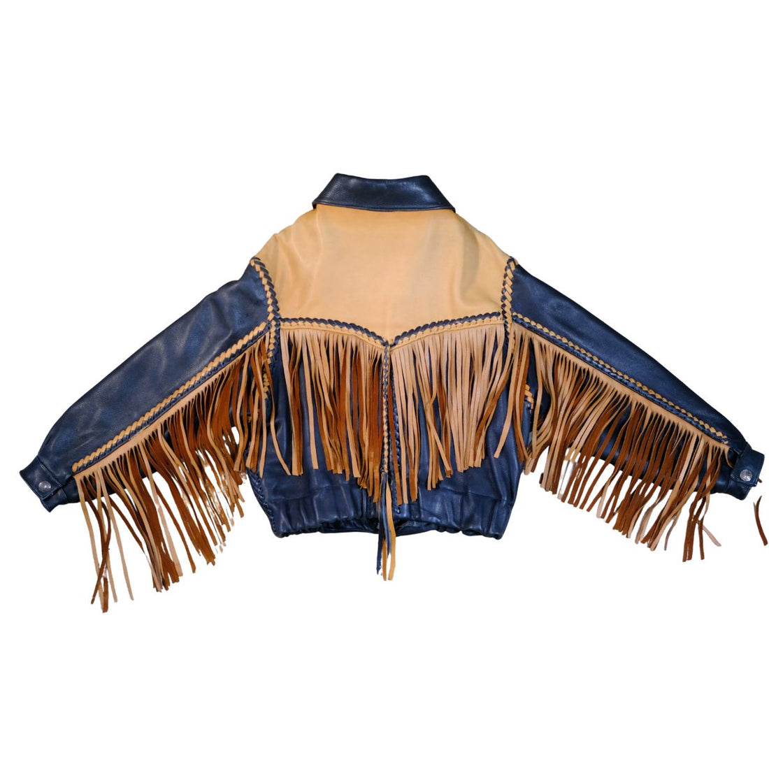Vintage 1998 Custom Fringe Leather Western Jacket
