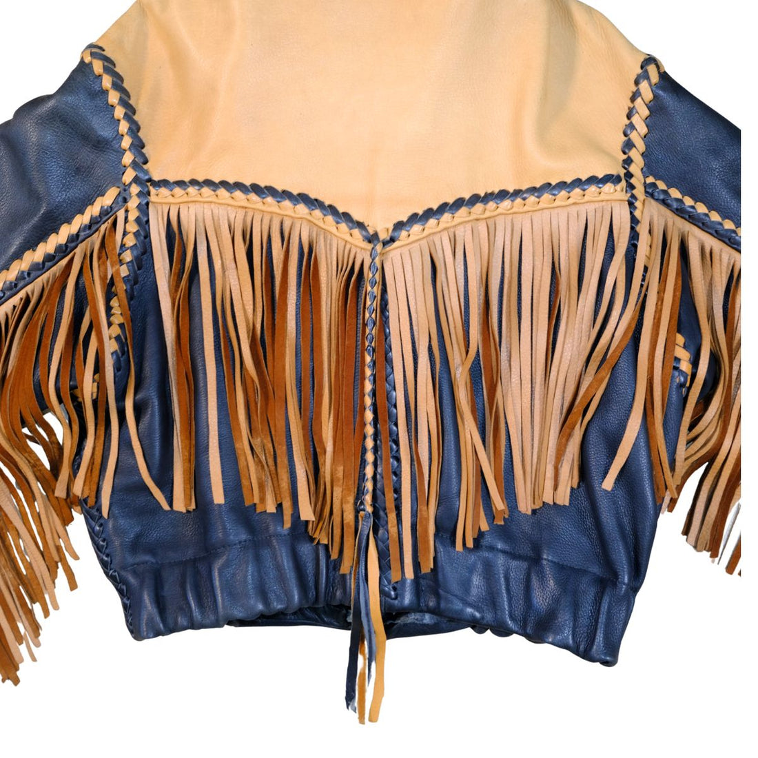 Vintage 1998 Custom Fringe Leather Western Jacket