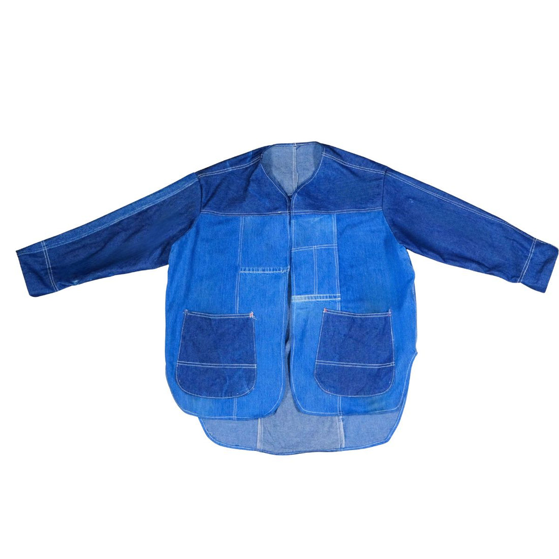 VP Upcycle 1980s Dark Denim Jacket