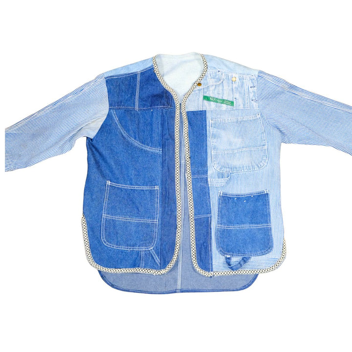 VP Upcycle 1980s Railroad Denim Jacket