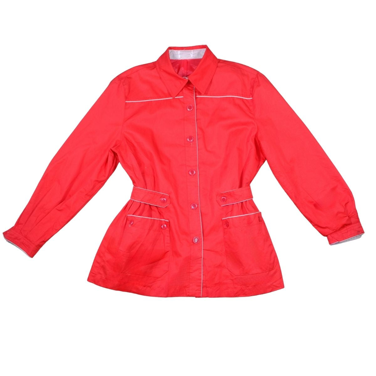 Vintage Hampton Court 1960s  Tomato Red Jacket