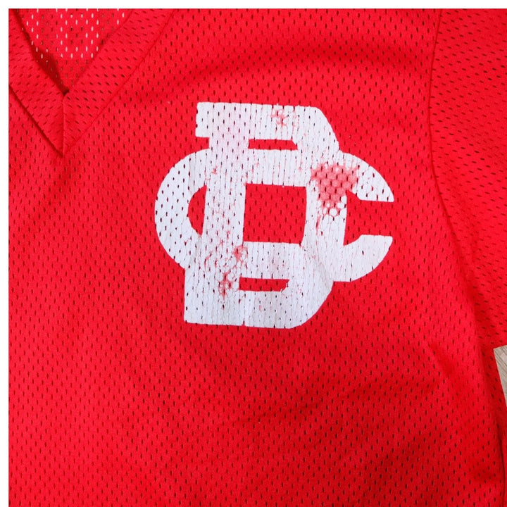Vintage Red Mesh “Dobbs 7” Jersey