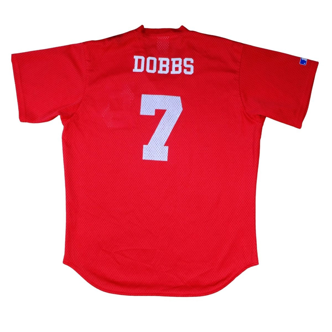 Vintage Red Mesh “Dobbs 7” Jersey