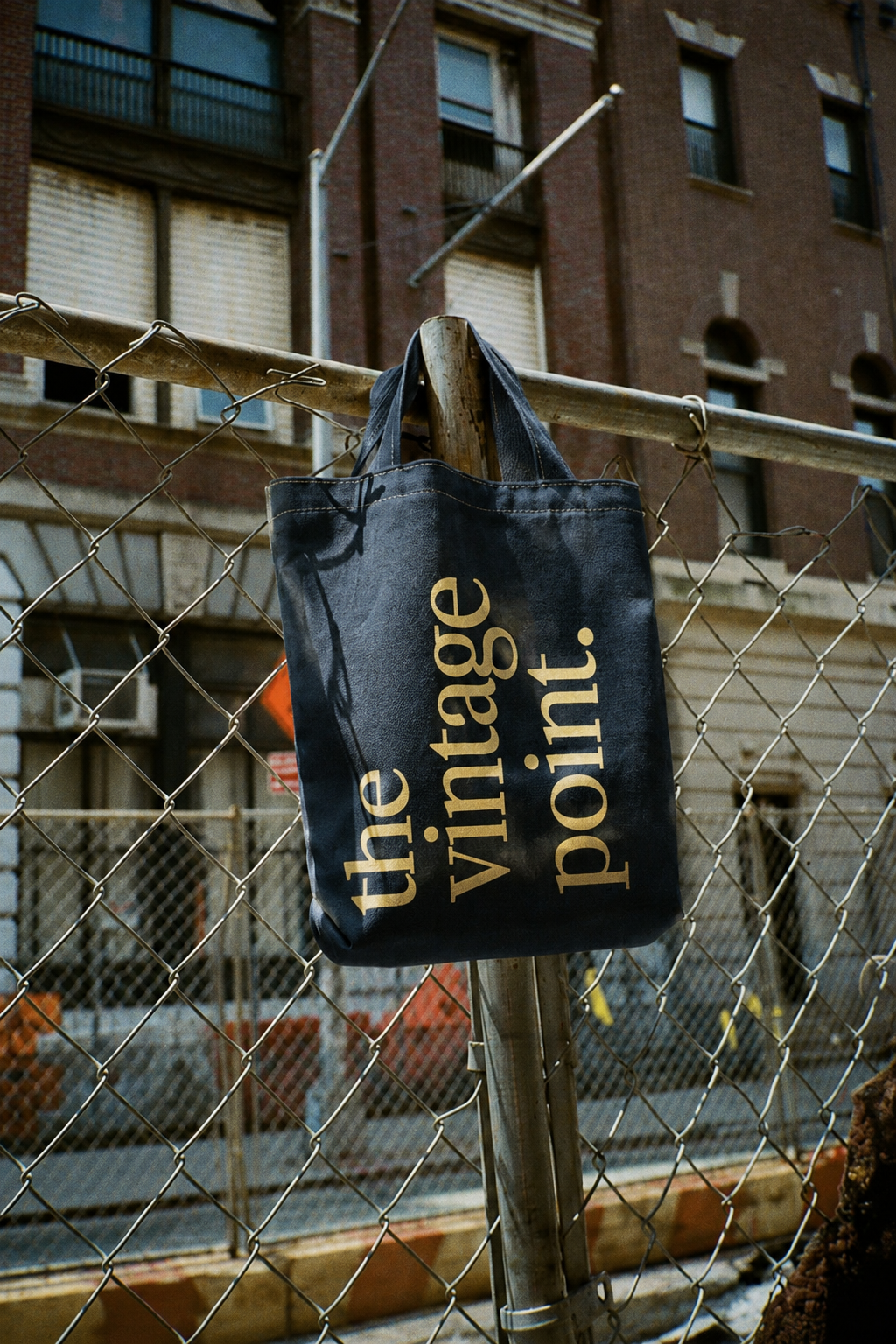 The Vintage Point Big Ass Tote