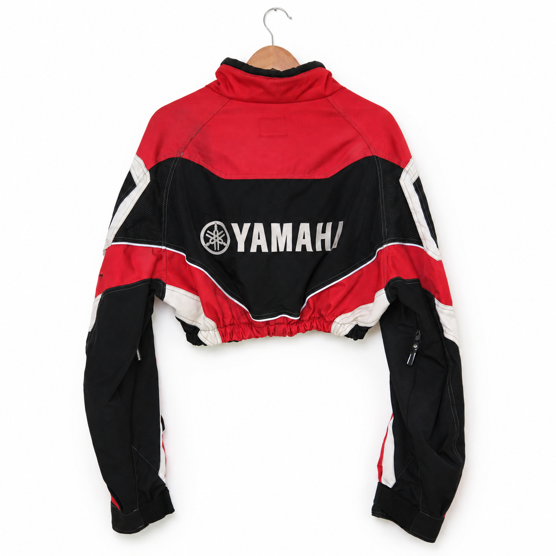 One-of-One Reworked Vintage Yamaha Racing Cropped Moto Jacket | M/L