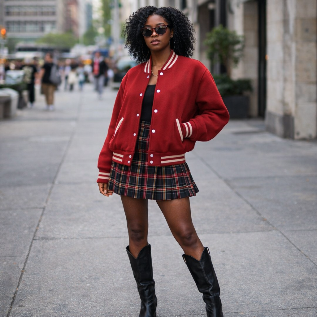 Vintage Varsity Letterman Jacket