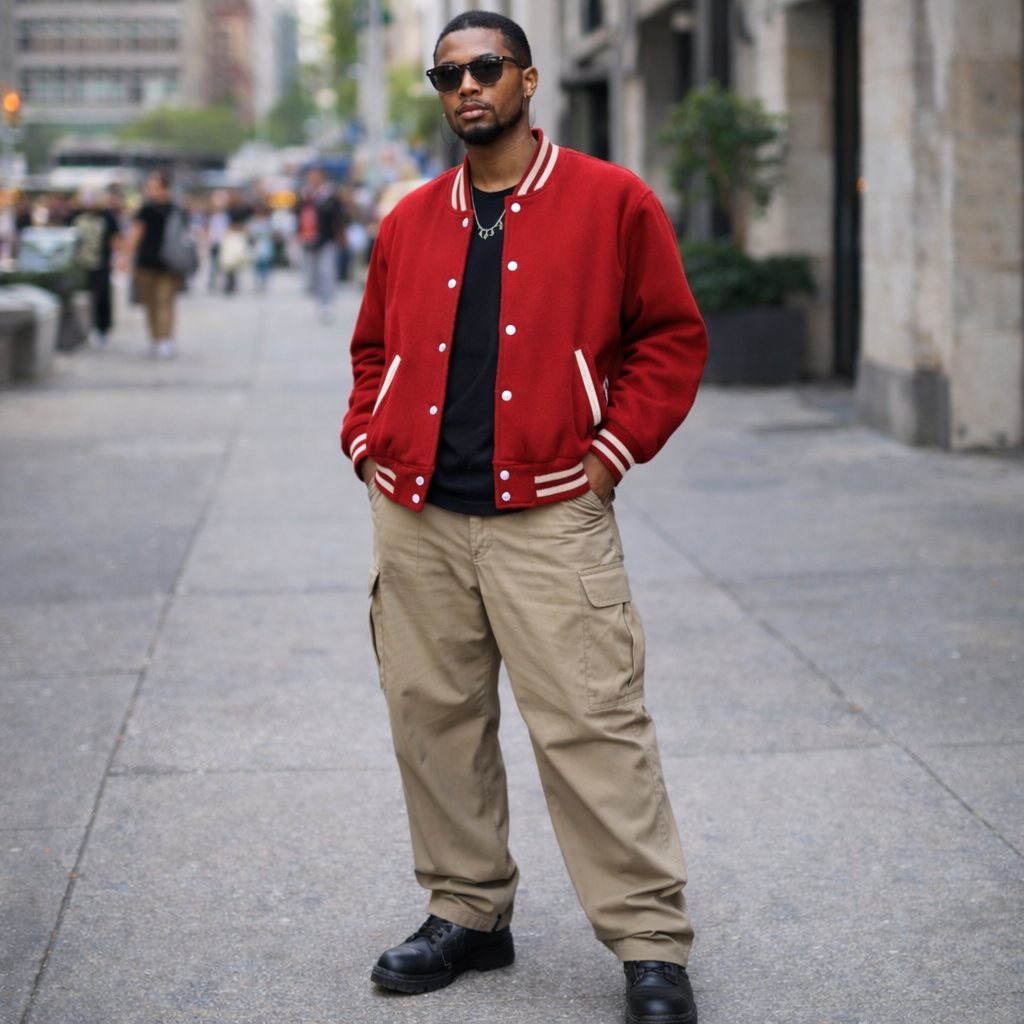 Vintage Varsity Letterman Jacket