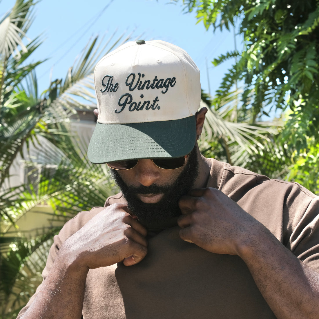 The Vintage Point Essential Cap | Forest Green