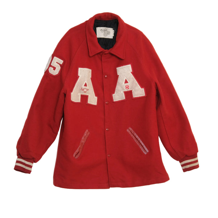 Vintage “District 16 Champs” Varsity Letterman Jacket (2001 / 2002)  Large