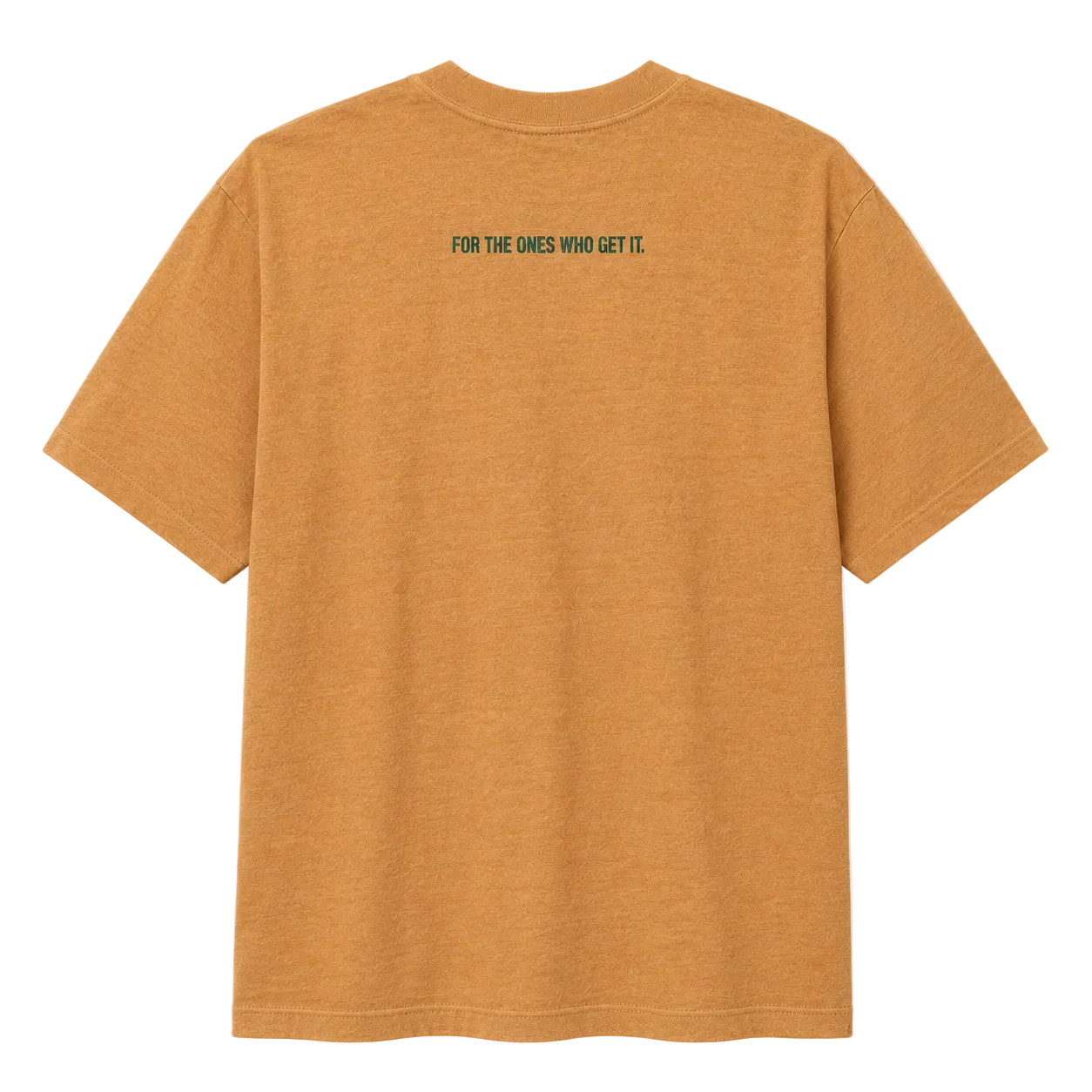 The Vintage Point Washed Butter Yellow Embroidered  Tee