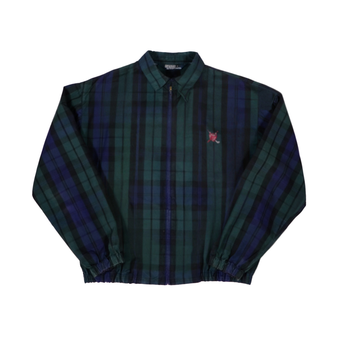 Polo Ralph Lauren Plaid Zip up Jacket