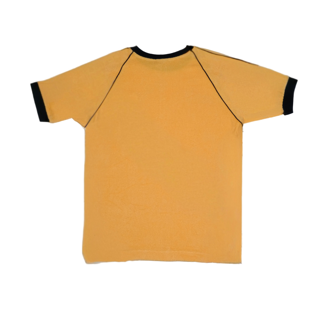 Vintage 70's Yellow Terry Cloth Shirt
