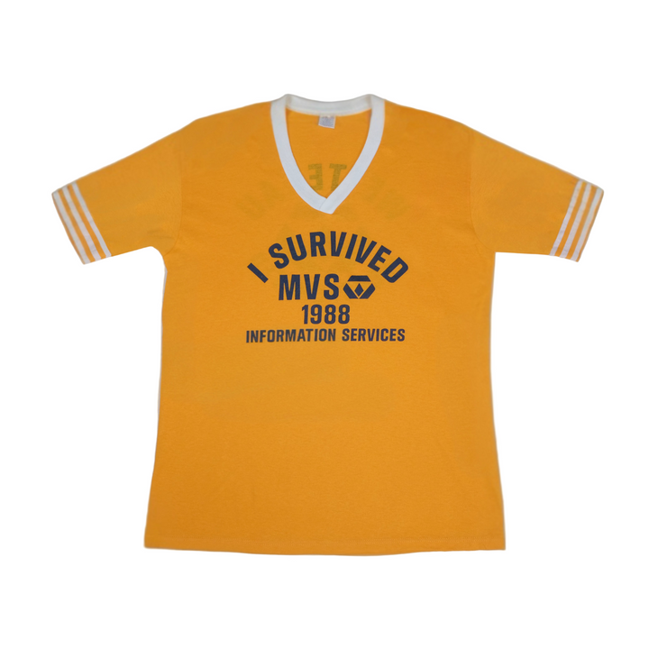 Vintage 80's V neck Tee