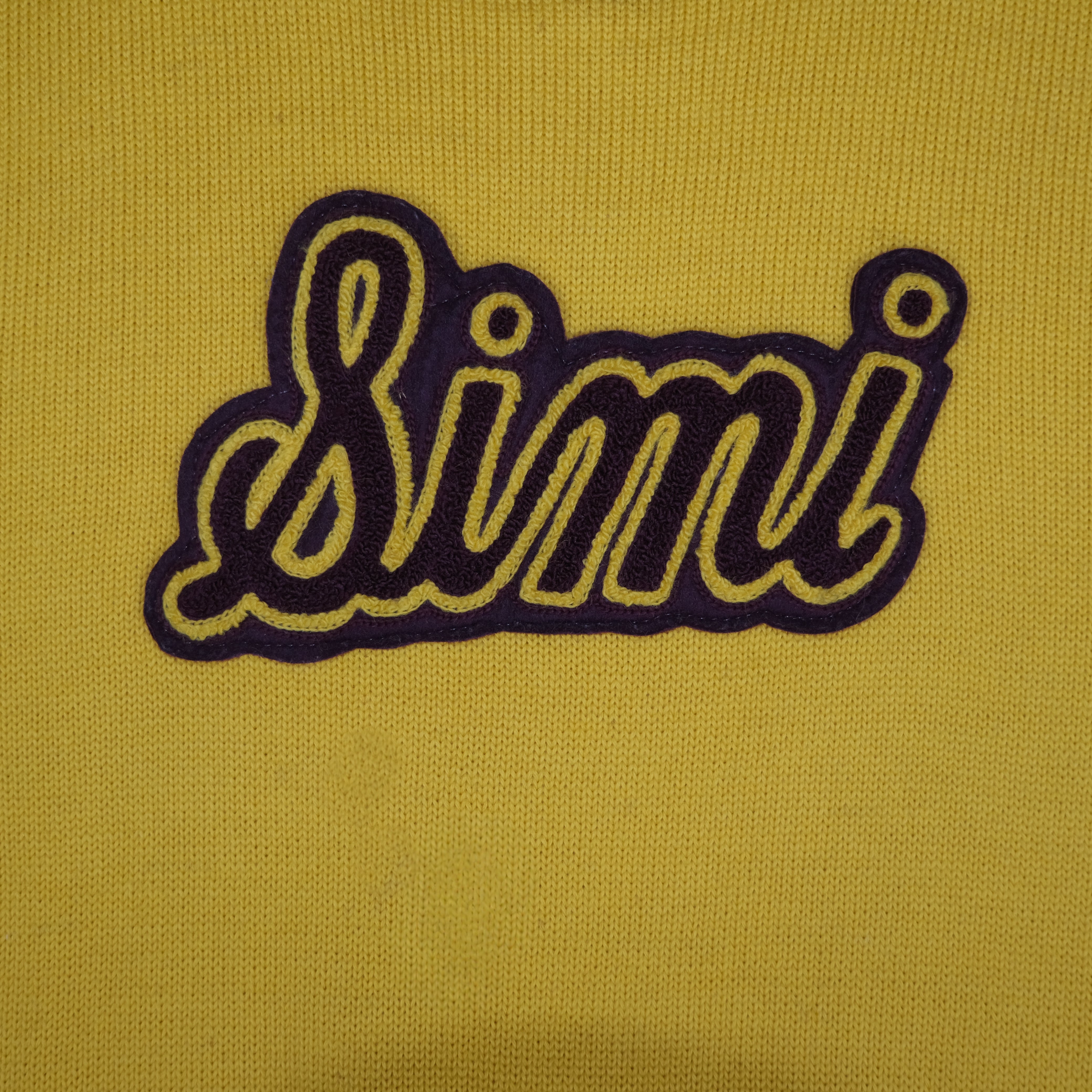 Vintage 60's Varsity Knit Simi Top