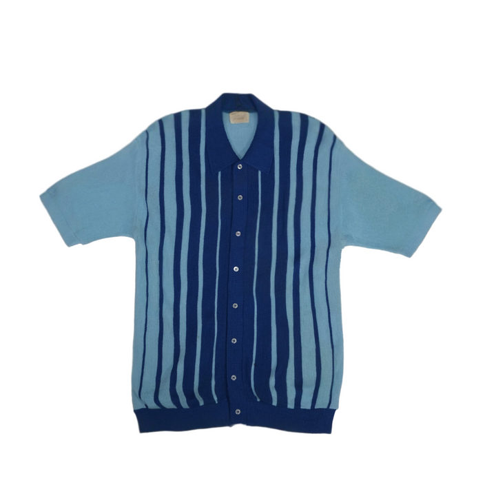 Vintage 60's Knit Button Front Shirt