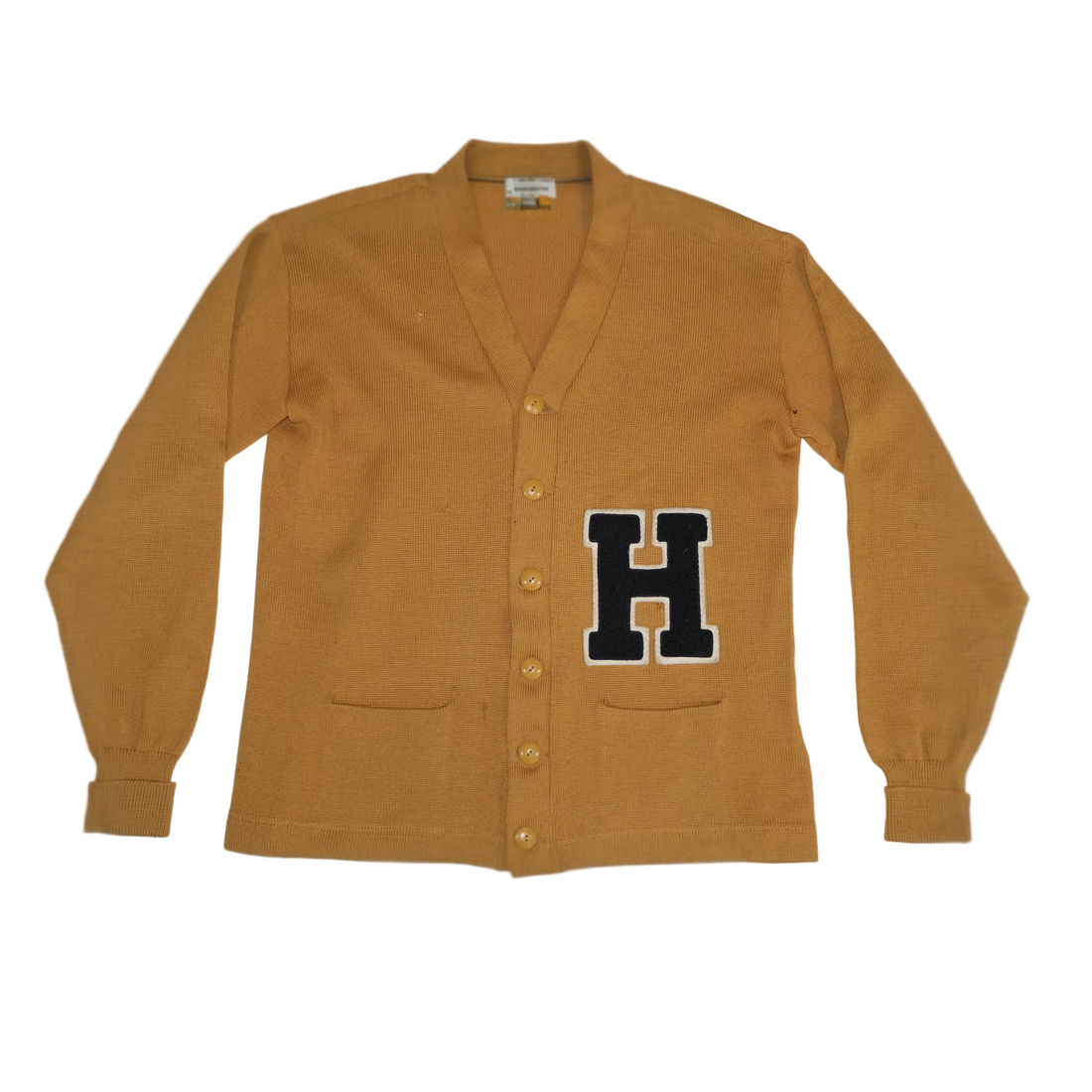 Vintage 1960s collegiate  sweater/ Medium