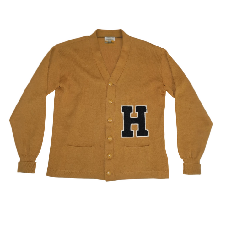 Vintage 1960s collegiate  sweater/ Medium