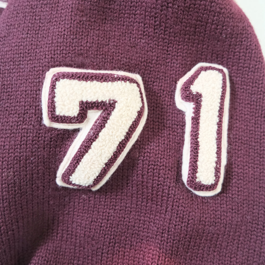 Vintage 1960's Letterman Cardigan