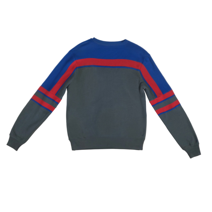 Vintage Color Block Sweater