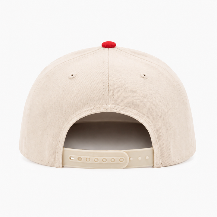 The Vintage Point Essential Hat | Crimson & Cream