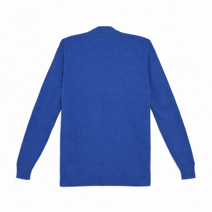 Vintage East-Tenn Blue Letter Patch Cardigan