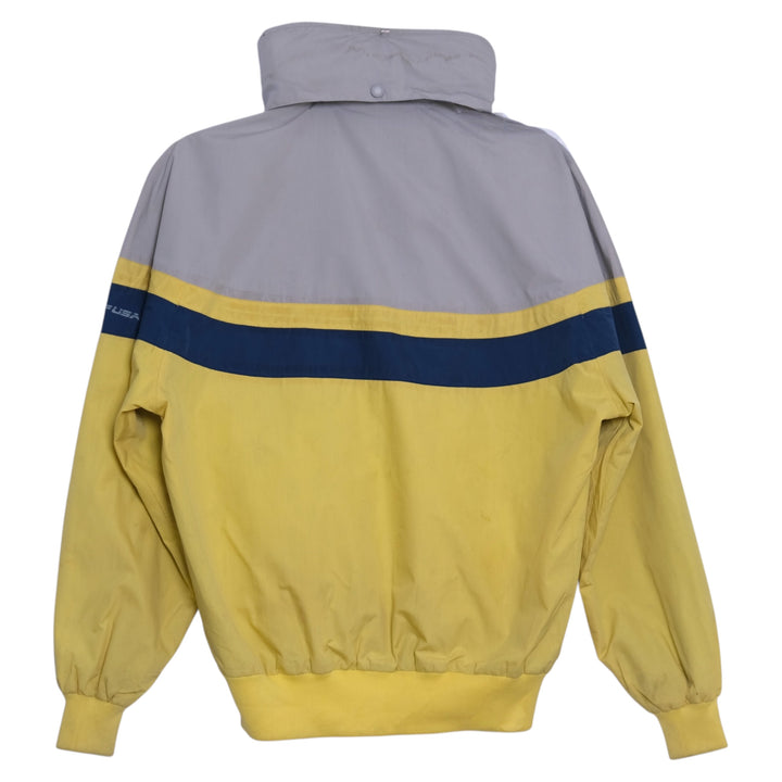 Vintage Colorblock Pullover Windbreaker Jacket