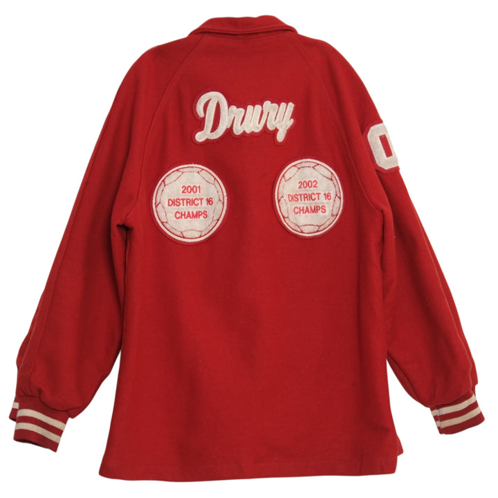 Vintage “District 16 Champs” Varsity Letterman Jacket (2001 / 2002)  Large