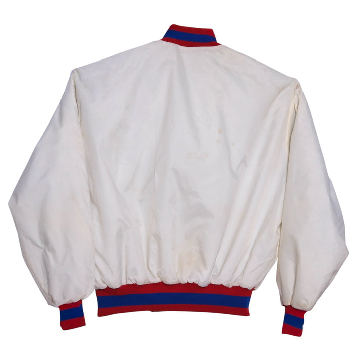 Vintage American Legion Baseball Nylon Jacket  2XL (Red/Blue Trim)