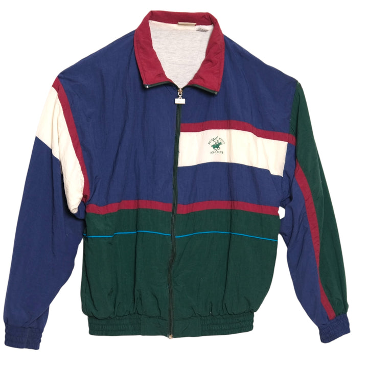 Vintage Beverly Hills Polo Club Colorblock Zip Jacket