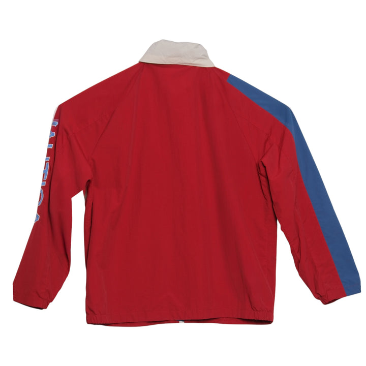 Nautica Vintage Jacket w/ Sleeve Logo Oversized Fit (Red/Blue)