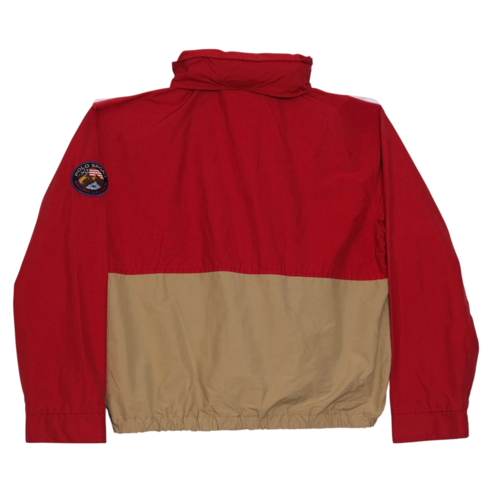 Vintage Polo Sport Ralph Lauren Red/Tan Utility Jacket