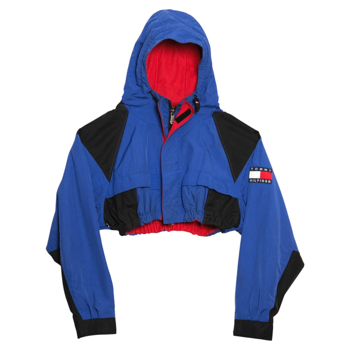 VINTAGE Cobalt + Onyx Tommy Hilfiger Crop Jacket