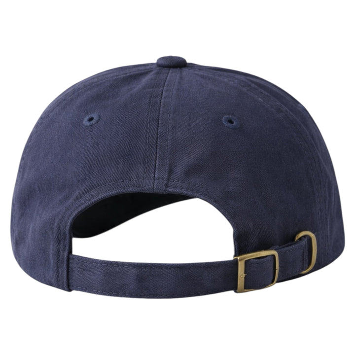 The Vintage Point Crest Dad Hat Navy Blue