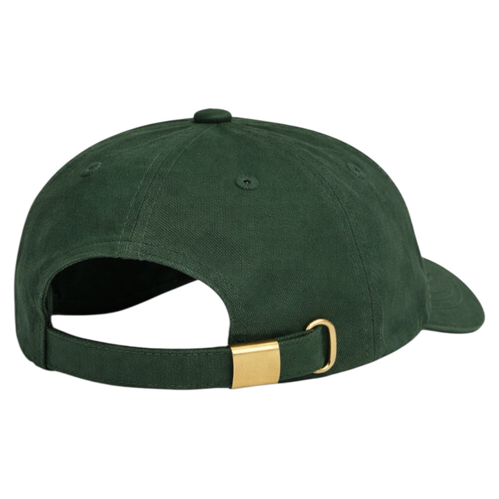 The Vintage Point Crest Dad Hat Forest Green