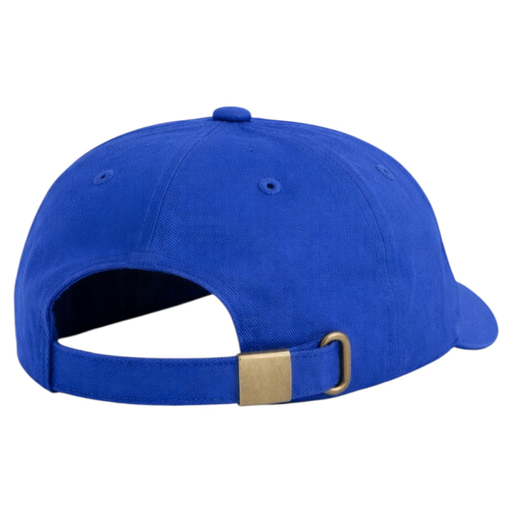 The Vintage Point Crest Dad Hat Royal Blue