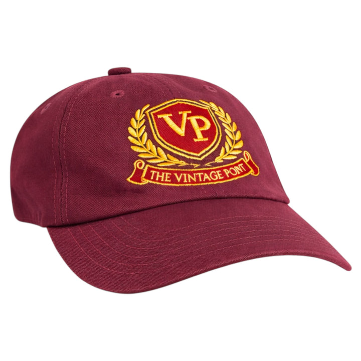 The Vintage Point Crest Hat Burgundy