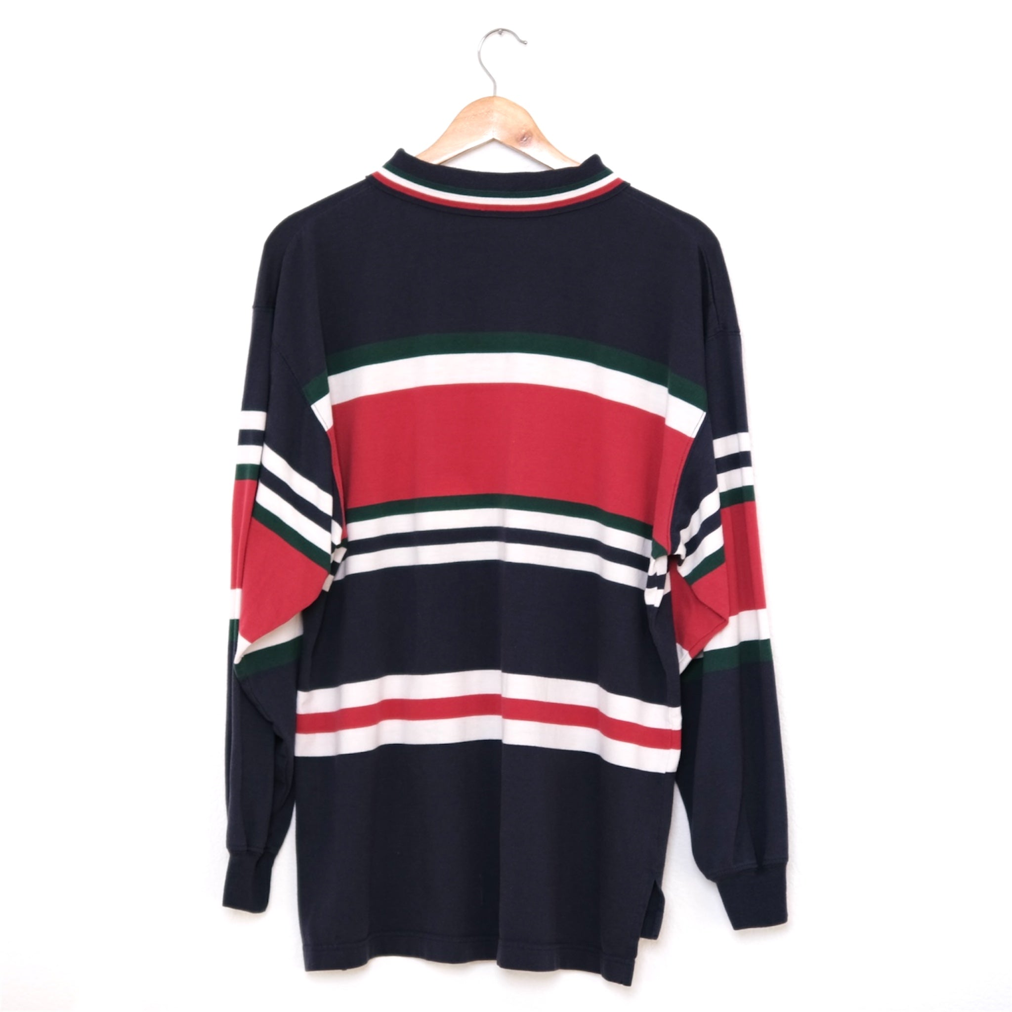 the chest stripe polo