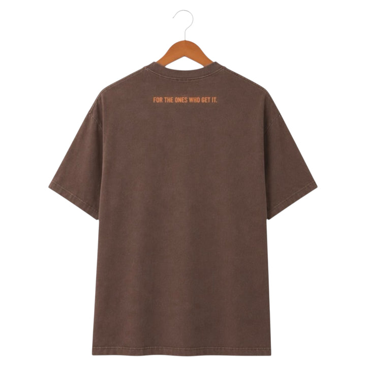 The Vintage Point Washed Cocoa Graphic Tee