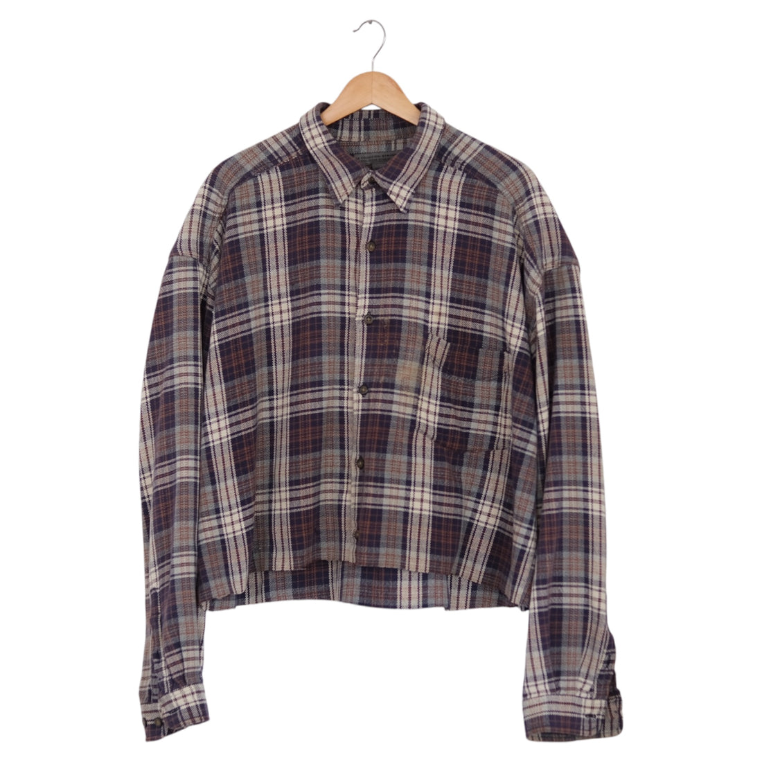 Reworked Heritage Plaid Shirt | XL