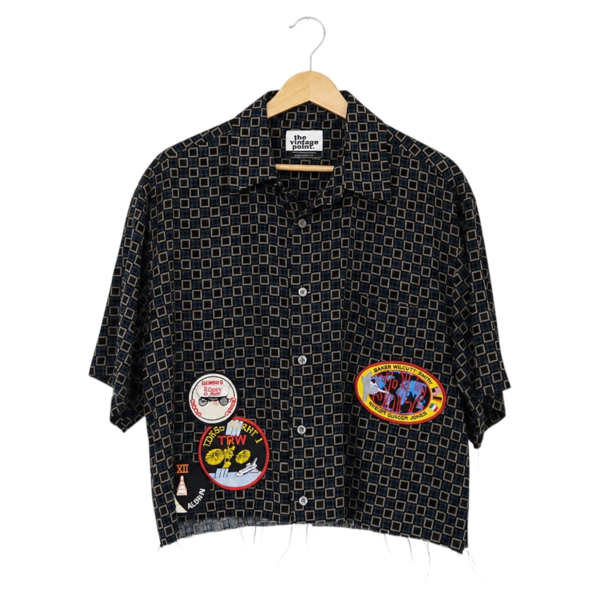 Reworked Vintage Space Patch Shirt | One of One