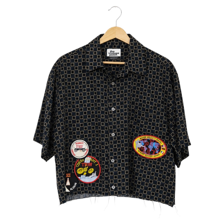 Reworked Vintage Space Patch Shirt | One of One