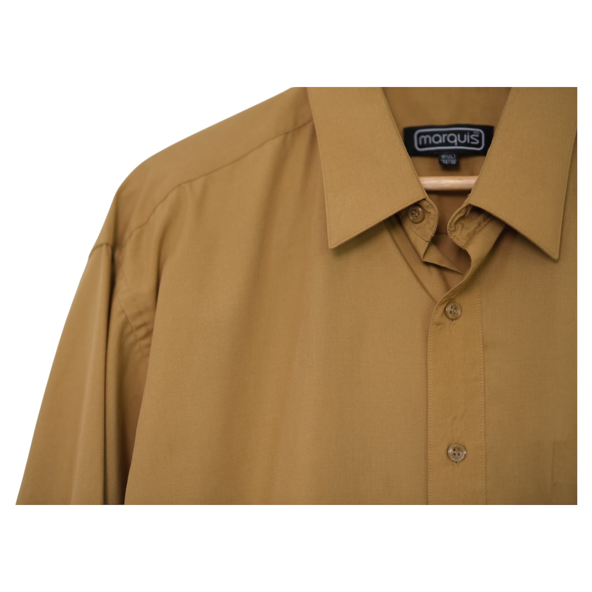 Vintage Camel Button Front Shirt