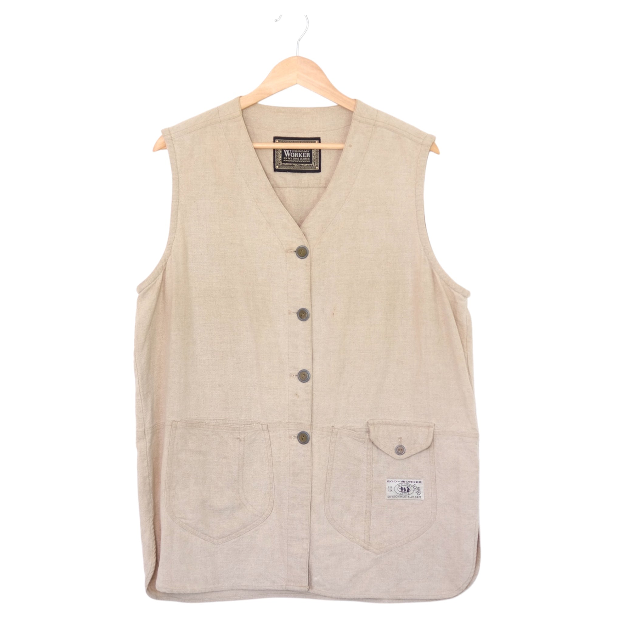 Vintage Legendary Worker Utility Vest