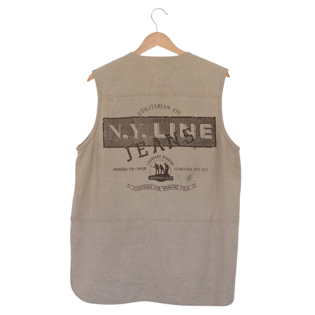 Vintage Legendary Worker Utility Vest