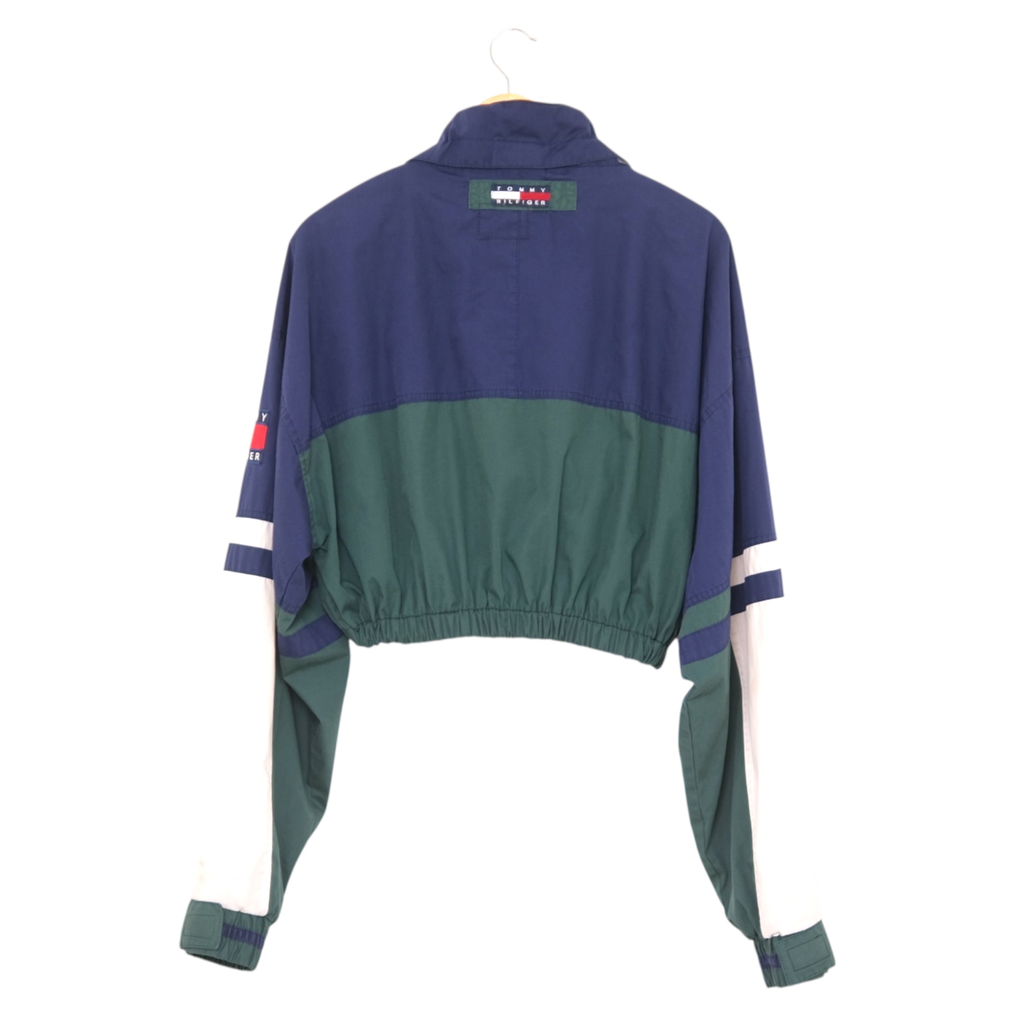 One-of-One Reworked Vintage Tommy Hilfiger Colorblock Cropped Jacket | L/XL